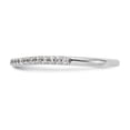 thumbnail image 3 of 14K White Gold Ring Band Wedding Diamond, Lab Grown Round, 3 of 7