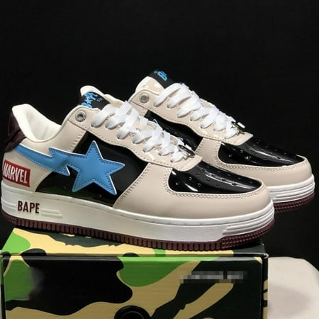 

Bape Sta-Marvel Series Joint Vibe Style Fashion Casual Sneakers Trendy Shoes 37