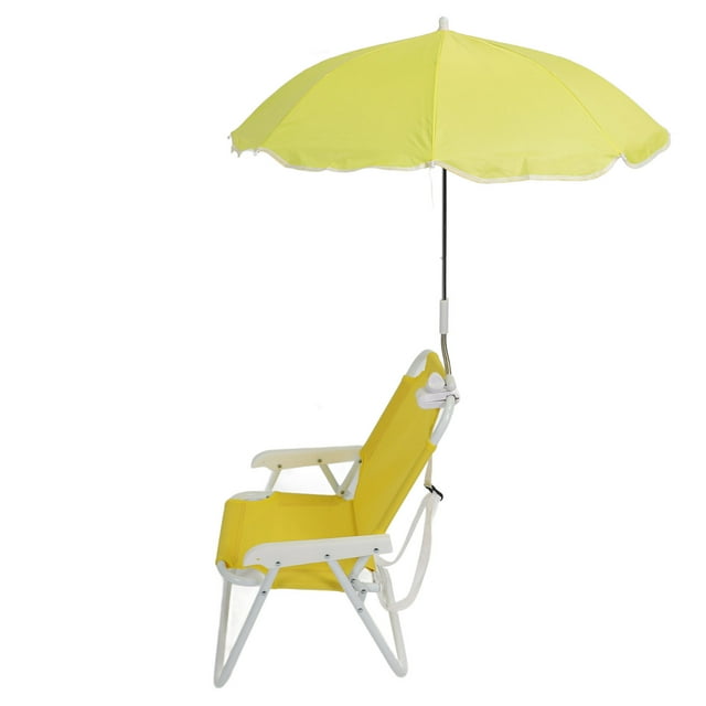 Silla de Playa Para Niones Con Sombrilla, Silla Plegable Para Césped Y Camping al Aire Libre, Silla Portátil Con Sombrilla para Niños Para Playa, Camping, Piscina, Viajes,