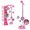 Pink, variant on Kids Karaoke Microphone with Stand-Adjustable Height,Singing Toys Gifts ,4 Drum Sound Effects & 12 Dance Songs,Flashing Stage Lights