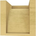 thumbnail image 4 of 6"W x 6"D x 6"H Wide Stockport Rough Cedar Woodgrain TimberThane Corbel, Primed Tan, 4 of 6