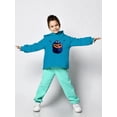 thumbnail image 2 of Hairy Monster Smiling Hoodie Toddler -Image by Shutterstock,  2 Toddler, 2 of 4