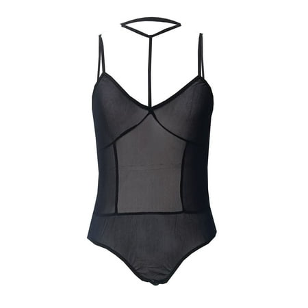 

solacol Sexy Womens Lingerie Womens Fashion Sexy Bodysuit Lace Embroidery Hollow Sexy Lingerie Lace Bodysuit Lingerie