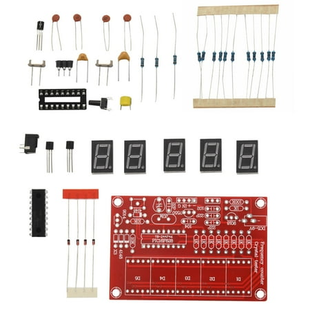 

50 MHz Crystal Oscillator Frequency counter Testers DIY Kit 5 Resolution Red