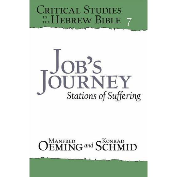 Critical Studies in the Hebrew Bible Job's Journey: Stations of Suffering, Book 7, (Paperback)