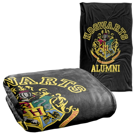 Harry Potter Hogwarts Alumni Silky Touch Super Soft Throw Blanket 36" x 58"