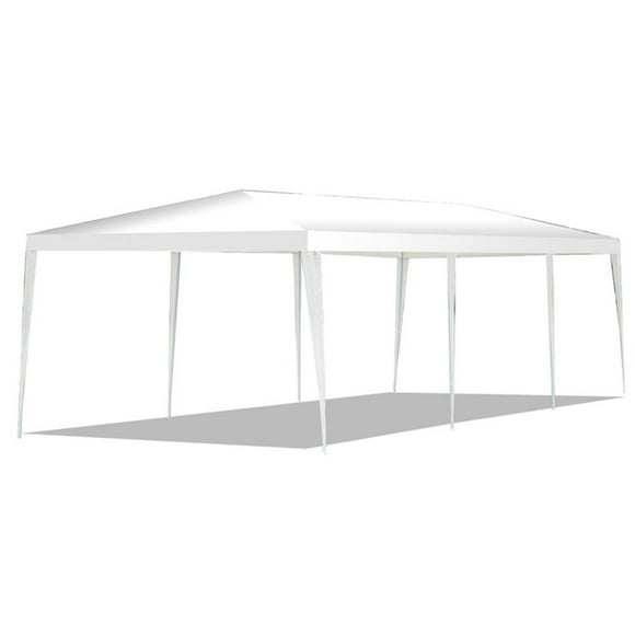 Pemberly Row 10FT x 30FT Outdoor Wedding Party Event Tent Gazebo Canopy White