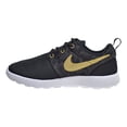 thumbnail image 4 of Nike Roshe One Print (PS) Little Kid's Shoes Black/Metallic Gold/Black 749355-010, 4 of 6