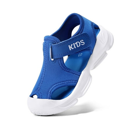 

Engtoy Toddler Little Kid s Breathable Sandals Non-slip Easy to Wear Walking Shoes