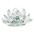 thumbnail image 2 of Pisapapeles de Cristal Zulema Flor 4 Pulgadas Transparente, 2 of 5