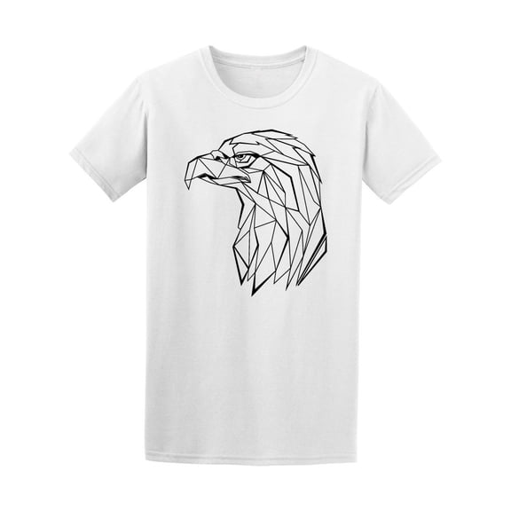 Polygonal Eagle Art Tee Men's -Image by Shutterstock