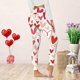 thumbnail image 3 of Gibobby Pantimedias Termicas Mujer Leggings yoga para damas Leggings cómodos informales con estampado lindo para el día San Valentín(Rosa, XXL), 3 of 4