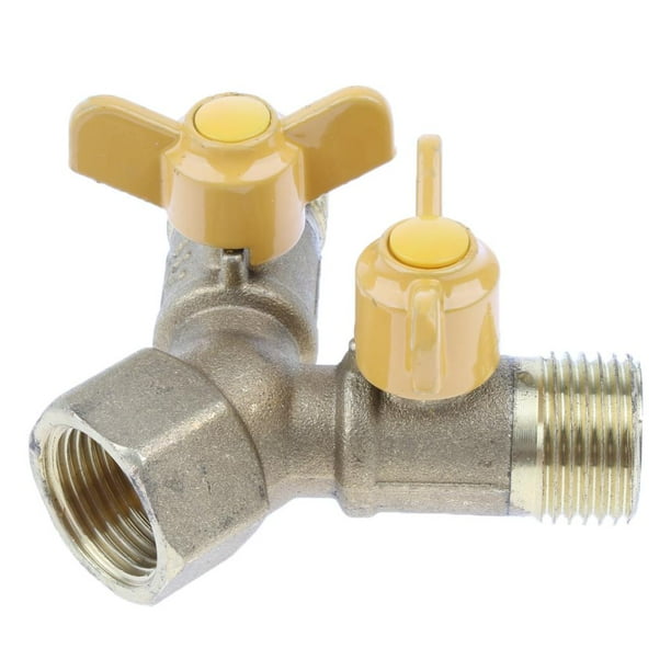 Conector de Tubería de Agua Y Gas de Latón, Línea de Gas de Control, Conector de Tubería de Agua de de Línea , Válvulas de de 20mm de Zulema Válvula de manguera de gas