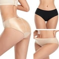 thumbnail image 2 of Yokua Women Padded Push Up Panties Control Butt Lifter Briefs Fake Buttock Seamless Hip Enhancer Body Shaper Underwear Thong, 2 of 20