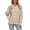 Khaki, variant on yillto Womens Sweater Knit V Neck Ruffled Long Sleeve Tops Soft Warm Pullover Sweaters for Fall Winter