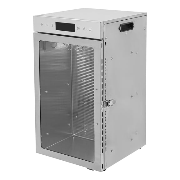 Food Dehydrator, 800W Sausage Dryer with 12 Hooks, Digital Temperature Control 86-176°F, for Drying Meat, Jerky, Fruits, Herbs, Home Use, Stainless Steel, 110V