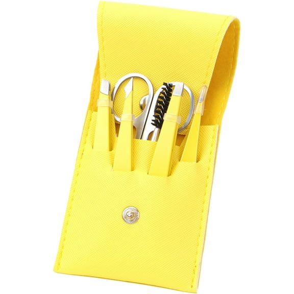Eyebrow Tweezer Set, 6 Pcs Tweezers Set for Women, Hair Plucking Daily Beauty Tools