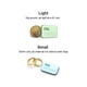 thumbnail image 4 of nut Mini Smart Tracker Finder Wireless BT Tag Tracker Tracking Reminder Anti-lost Alarm for Child Key Wallet, 4 of 5