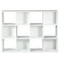 thumbnail image 5 of SuperDeal 12 Cube Storage Organizer Wooden Bookshelf Display W/Removable Back Panels White, 5 of 10