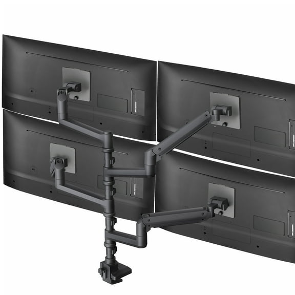 VIVO Pneumatic Quad Ultrawide Computer Monitor Desk Mount for Screens upto 49"