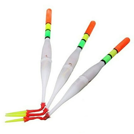 - 3pcs LED Fishing Floats Night Fishing Floating Slip Drift Tube Indicator Tackle Fishing Bobber