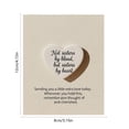thumbnail image 2 of Heart Shaped Cards Acrylic Scripture Souvenir with "Friends Always Love Each Other" Inspirational Gift for Friend, 2 of 7