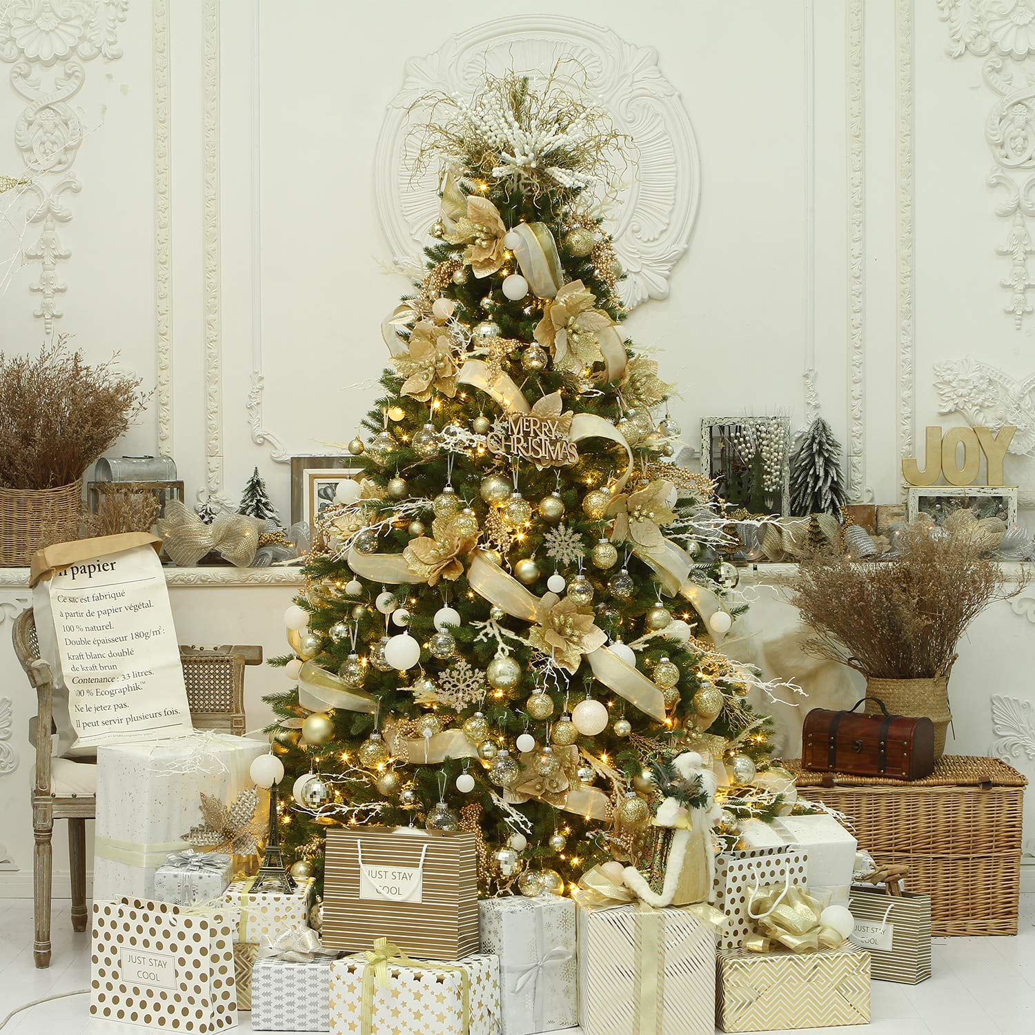 Christmas Holiday Glitter Eva Snowflake Christmas Tree - Temu