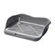 thumbnail image 3 of Inodoro de entrenamiento para mascotas con rejillas de malla, inodoro para perros, cómodas almohadillas para ir al baño para perros de interior para Gris, 3 of 10