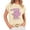Hot Pink, variant on Knitted Tops For Women Vintage Tshirts For Women T-Shirt For Women Casual Summer Loose Fit Shirt Women Outdoor Clothing Women Womens Knit Tops Trending Womens Clothes Rabbit Shirt