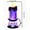 A, variant on Cadancy Halloween Decorations LED Flameless Candle Light Skull Base Table Lamp Battery Operated Flickering Pillar Night Light Spooky Seasonal Haunteds House Party Desktop Ornament Gift