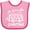 Pink and Red, variant on Inktastic It's Time For Camping with Camper Boys or Girls Baby Bib