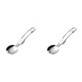 thumbnail image 1 of Yuarrent Cuchara plegable de acero inoxidable Tenedor Senderismo Camping Cook Picnic Vajilla Como se muestra 2piezas Yuarrent CBP009244, 1 of 4