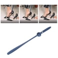 thumbnail image 4 of Calzador portátil, calzador de nailon resistente con mango largo Azul jinwen cuernos de zapatos, 4 of 8