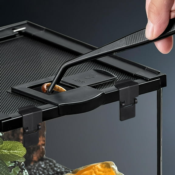 CRILSTYLEO Reptile Tank Lid Clips 6Pcs Rectangular Turtle Terrarium Buckle