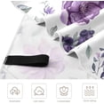 thumbnail image 3 of Dreamtimes Purple Flowers Beach Towel Quick Dry Absorbent Bath Towels Sandproof Lightweight Towel for Gym Yoga Sports Swimming 31x71in, 3 of 7