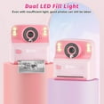 thumbnail image 4 of Contixo Instant Print Camera, Fun Digital Kids Camera with 32GB Memory Card, 3 Paper Rolls, and Case, Pink, 4 of 9