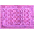 thumbnail image 1 of Ahgly Company Indoor Rectangle Oriental Purple Traditional Area Rugs, 2' x 3', 1 of 4