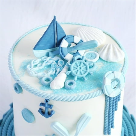 Ocean Theme Oars Helmsman Sea Wave Sailboat Silicone Mold Fondant Molds Cake Decorating Tools Chocolate Gumpaste Molds Walmart Canada