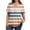 Multicolor-40318aa, variant on Trgacdwlo L-5XL Plus Size Womens Tops Color Block V Neck Short Sleeve Tunics for Women Hide Belly Summer Beach Women Blouses Red 4XL