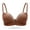 Walnut Brown, variant on Women's Strapless Multiway Push Up Bra Wireless Plus Size Convertible Bra, Walnut Brown 32G