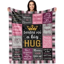 Get Well Gifts For Women, Inspirational Gifts For Women, Sending Hugs Gifts For Women, Get Well Soon Gifts After Surgery, Encouragement Gifts For Women Men, Birthday Gift Ideas 50"X60" Blanket