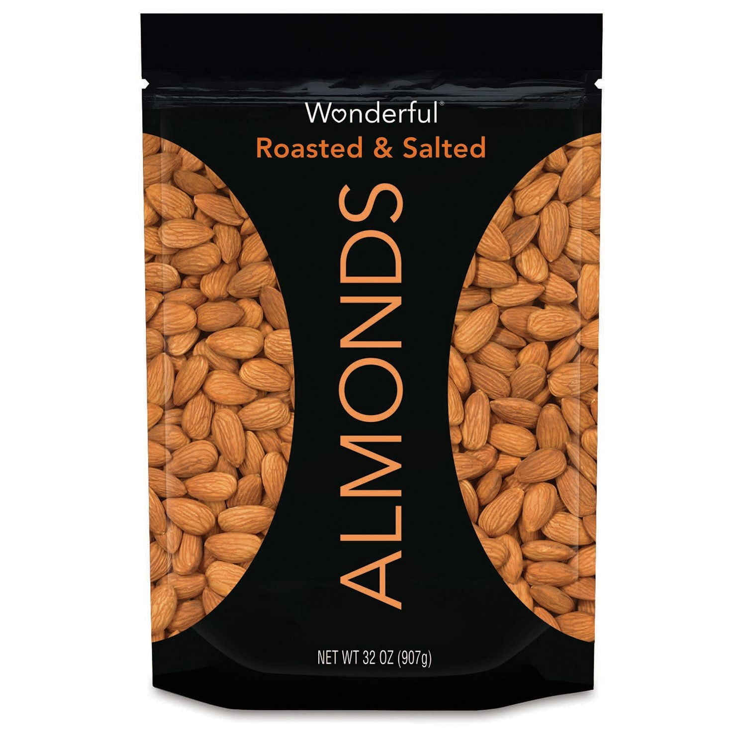 Wonderful Roasted & Salted Almonds, 32 Oz
