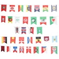 thumbnail image 2 of 2022 Soccer World Cup Flags Banner, Double Thread Sewing High Temperature Fixation World Cup Team Flags  For Bars For School Holidays, 2 of 8
