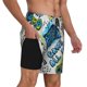 thumbnail image 2 of Balery Game All Day Bañador para hombre, shorts de playa de secado rápido con entrepierna y forro de compresión-X-Large, 2 of 6
