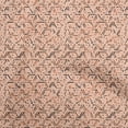 thumbnail image 1 of oneOone Cotton Poplin Light Peach Fabric Geometric Sewing Craft Projects Fabric Prints By Yard 42 Inch Wide, 1 of 4