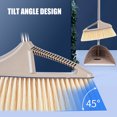 thumbnail image 4 of IKemiter Broom and Dustpan Set Standing Upright Dust Pan Long Handle Lobby Broom, 4 of 7