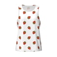 thumbnail image 4 of Fotbe Hand Drawn Strawberry Pattern Men's Quick Dry Workout Tank Top Gym Muscle Tee Fitness Bodybuilding Sleeveless T Shirt Breathable Workout Shirt-3X-Large, 4 of 9
