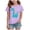Light Purple, variant on Linfrsh Shirts for Teen Girls Girls T Shirts Short Sleeve Casual V Neck Kids Summer Tops Blouse Tee(Light Purple,Size 2-3 T)