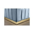 thumbnail image 5 of Meridian Furniture Marlon Sky Blue Velvet Sofa, 5 of 8