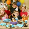 Construction Kids Birthday Party Supplies Set - Serves 24 Guests - Dump Truck Disposable Tableware Pack- Includes excavator Paper Plates, Cups, Straws, Napkins, Knives, Spoons, Forks